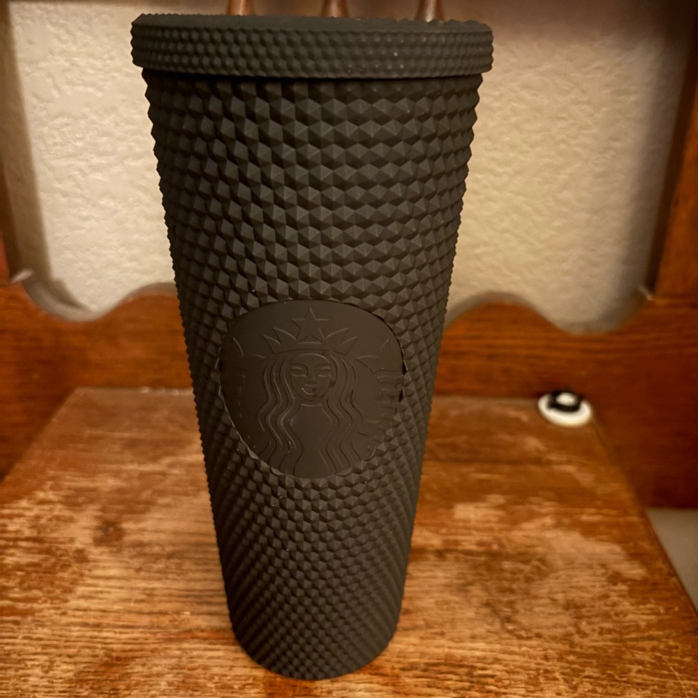 Starbucks Matte Black Studded Tumbler No Straw
